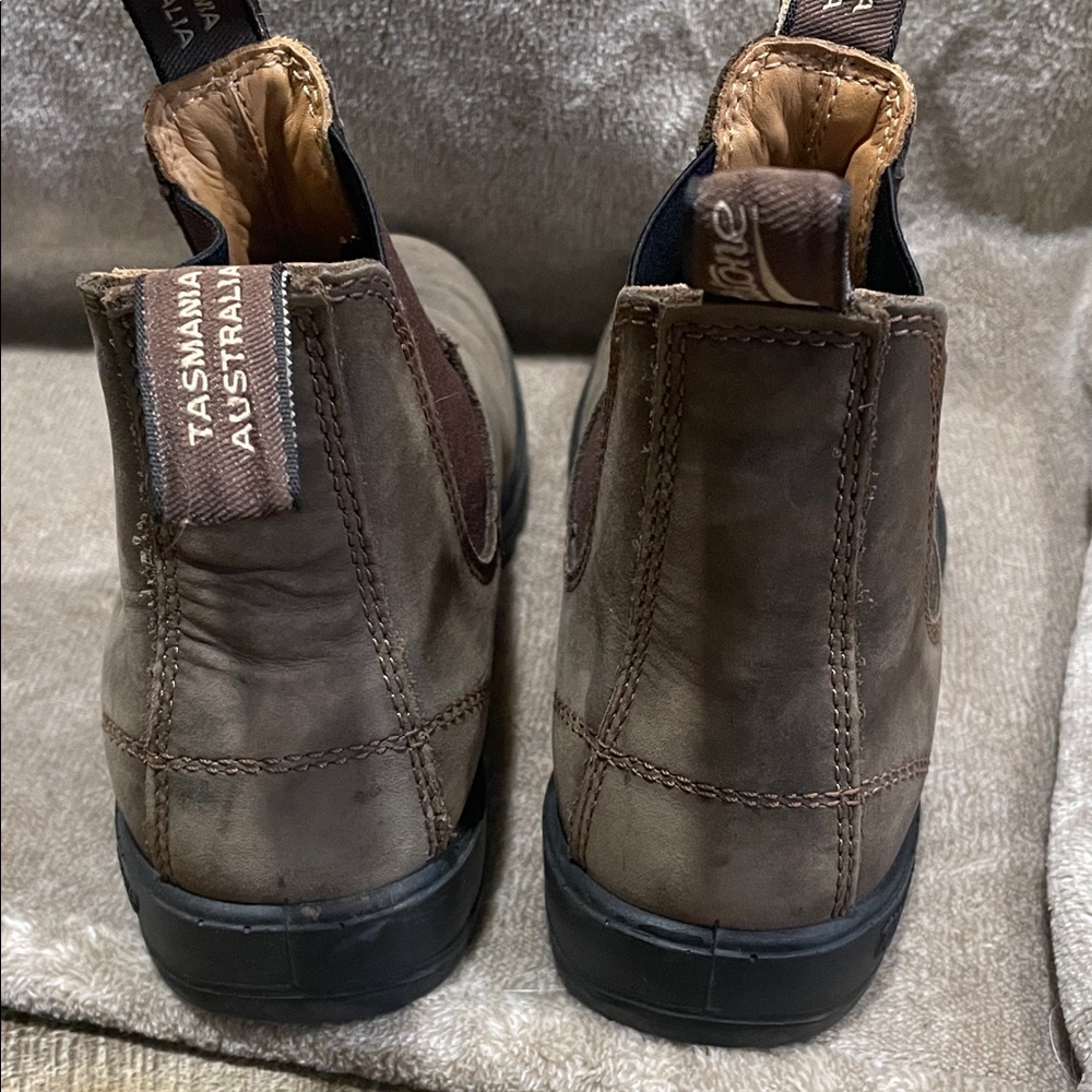Blundstone Women’s Dark Brown Leather Boots - Picture 3 of 5